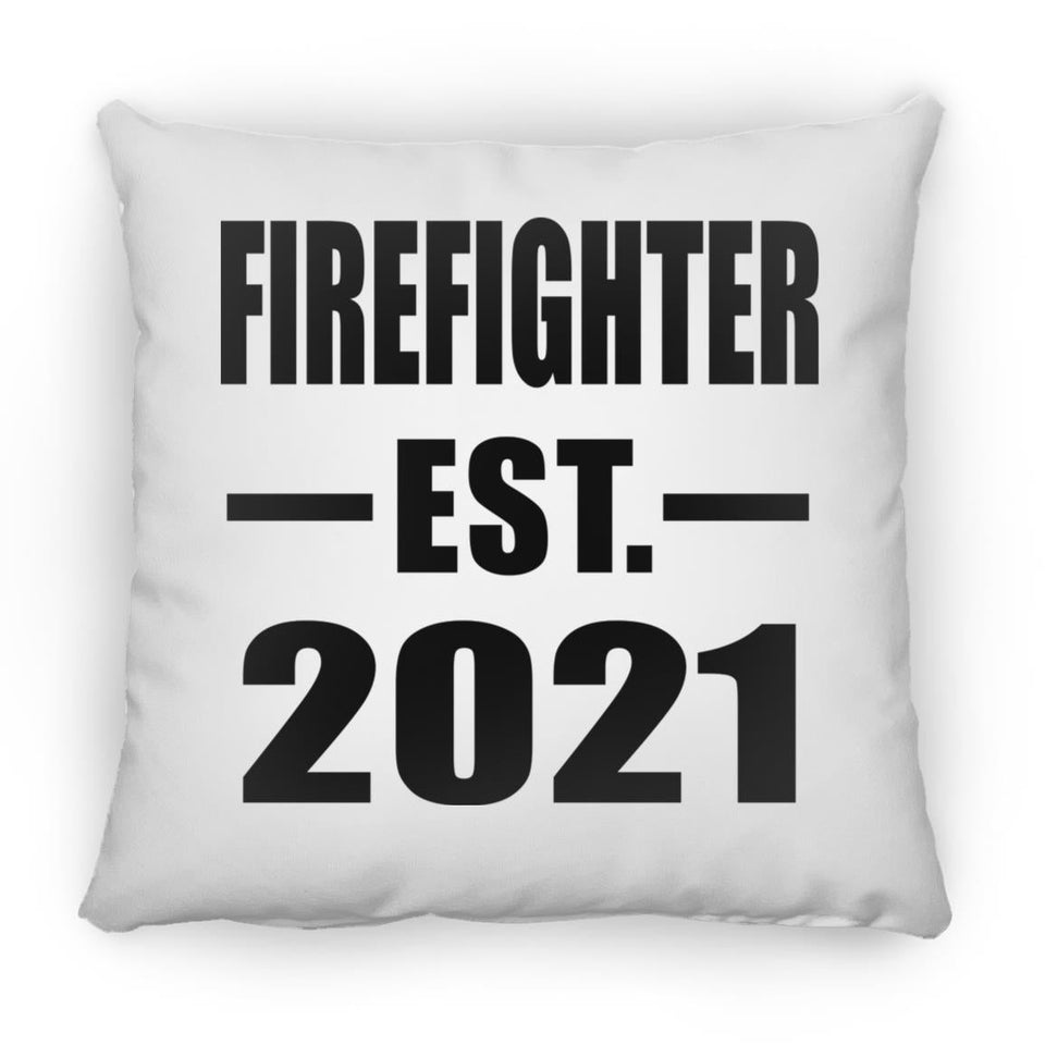 Firefighter Established EST. 2021 - Throw Pillow