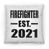 Firefighter Established EST. 2021 - Throw Pillow