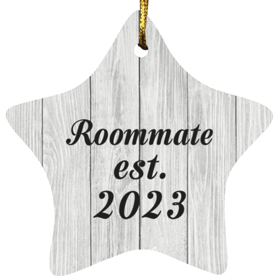 Roommate Established Est. 2023 - Star Ornament F