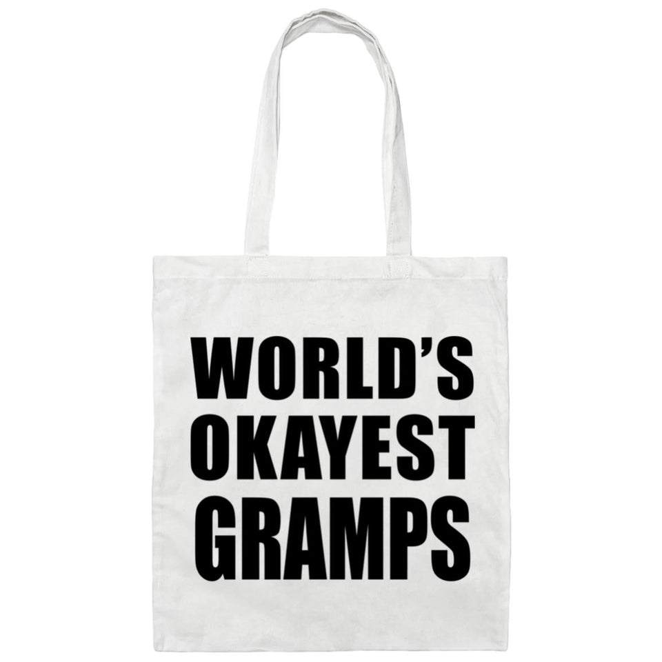 World's Okayest Gramps - Tote Bag White