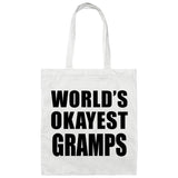 World's Okayest Gramps - Tote Bag White