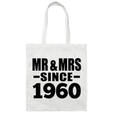 64th Anniversary Mr & Mrs Since 1960 - Tote Bag White