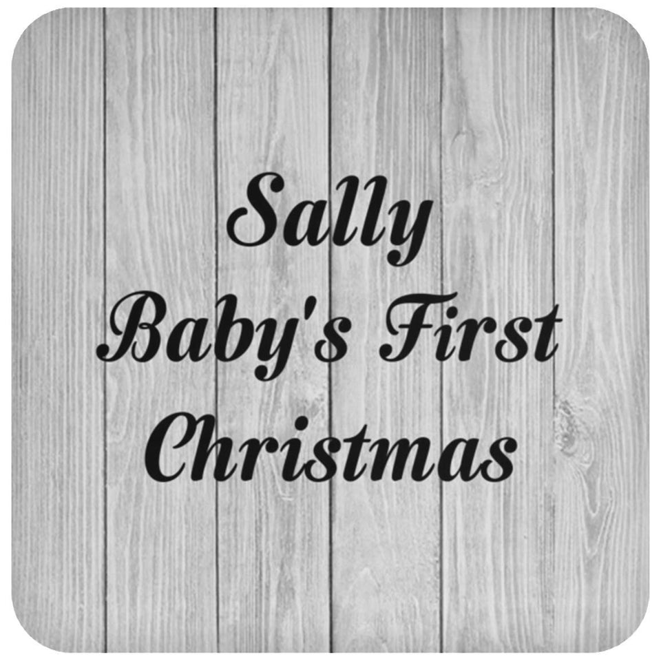 Sally Baby's First Christmas - Drink Coaster F