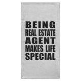 Being Real Estate Agent Makes Life Special - Hand Towel