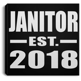 Janitor Established EST. 2018 - Canvas Square