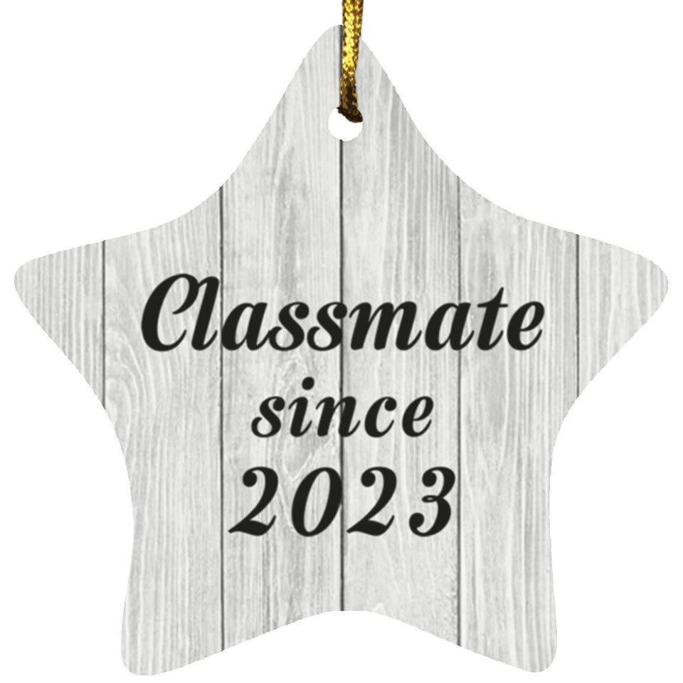 Classmate Since 2023 - Star Ornament F
