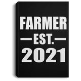 Farmer Established EST. 2021 - Canvas Portrait