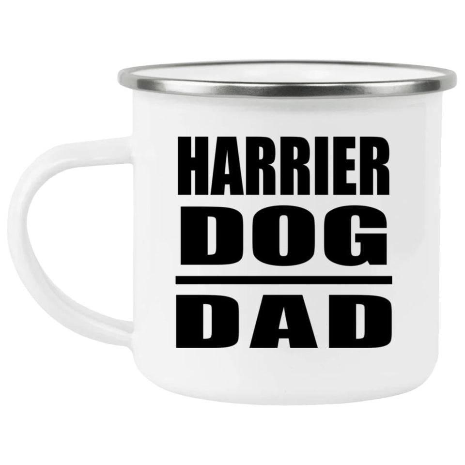 Harrier Dog Dad - 12oz Camping Mug
