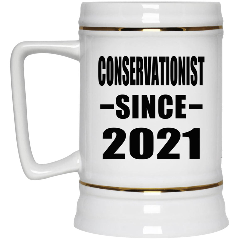 Conservationist Since 2021 - Beer Stein
