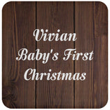 Vivian Baby's First Christmas - Drink Coaster D