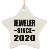 Jeweler Since 2020 - Star Ornament