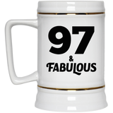 97th Birthday 97 & Fabulous - Beer Stein