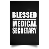 Blessed Medical Secretary - Poster Portrait