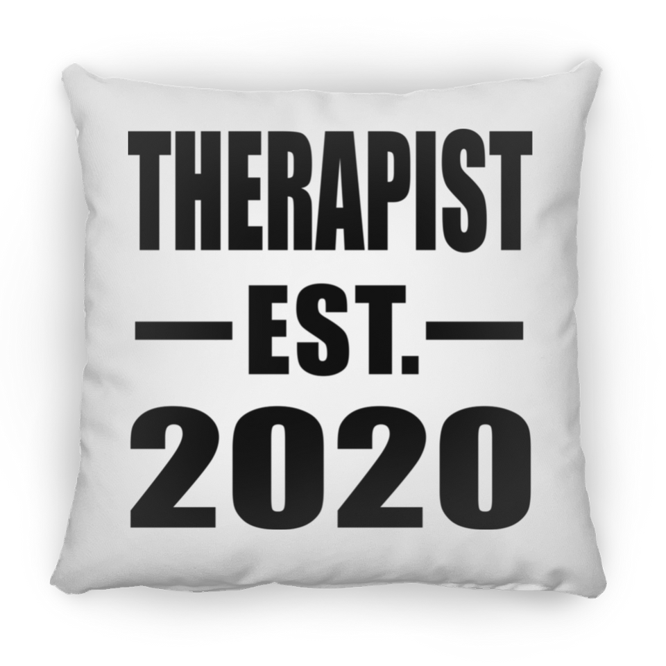 Therapist Established EST. 2020 - Throw Pillow