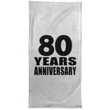 80th Anniversary 80 Years Anniversary - Hand Towel