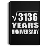 56th Anniversary Square Root of 3136 Years Anniversary - Canvas Portrait