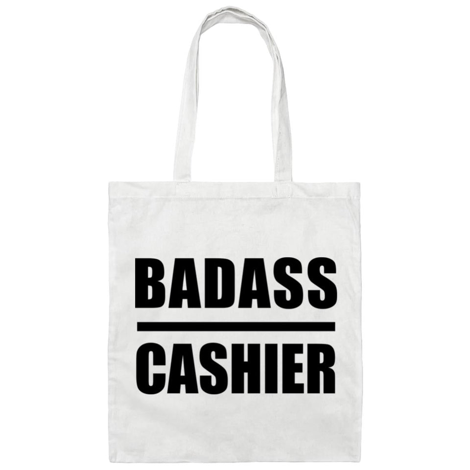 Badass Cashier - Tote Bag White