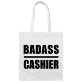 Badass Cashier - Tote Bag White