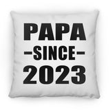 Papa Since 2023 - Throw Pillow