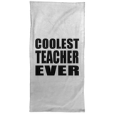 Coolest Teacher Ever - Hand Towel