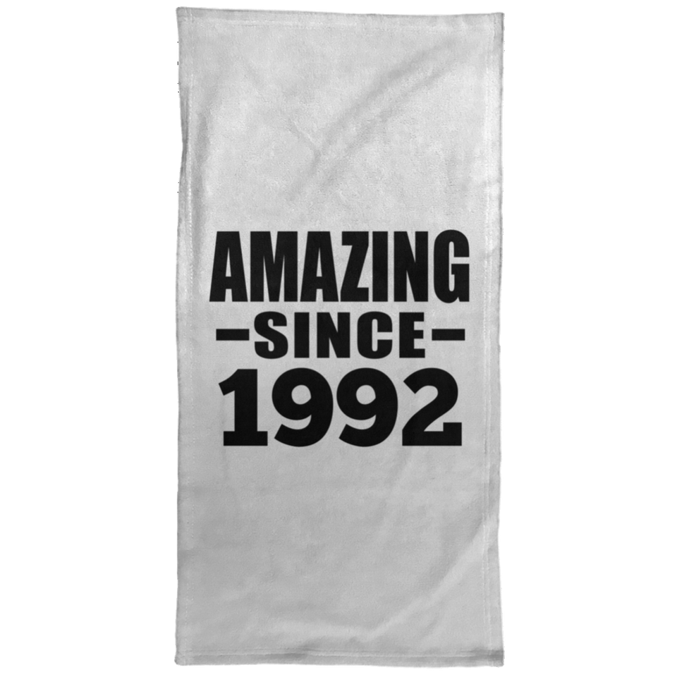 32nd Birthday Amazing Since 1992 - Hand Towel
