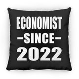 Economist Since 2022 - Throw Pillow Black