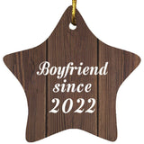 Boyfriend Since 2022 - Star Ornament D