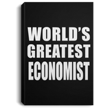 World's Greatest Economist - Canvas Portrait