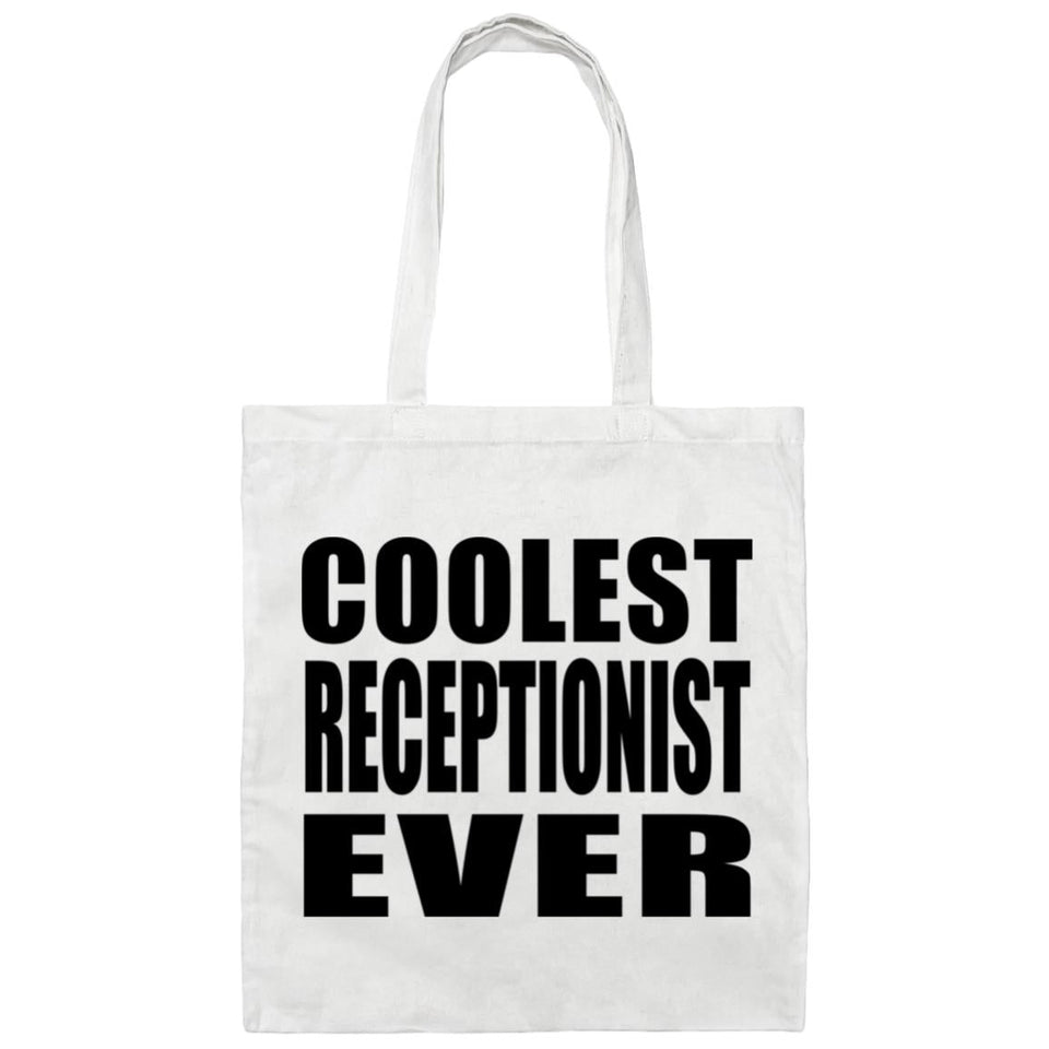Coolest Receptionist Ever - Tote Bag White