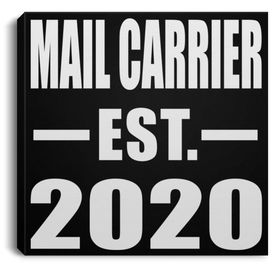 Mail Carrier Established EST. 2020 - Canvas Square