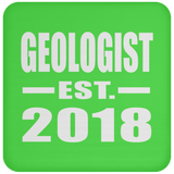 Geologist Established EST. 2018 - Drink Coaster