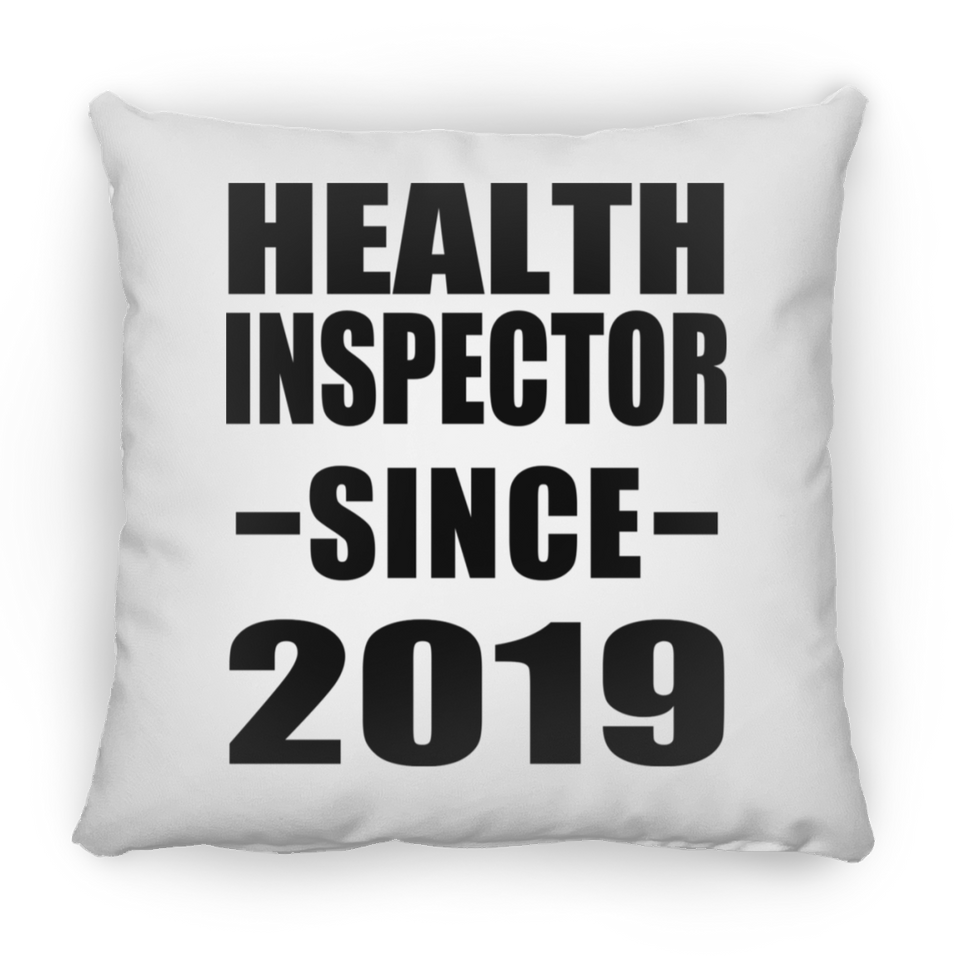 Health Inspector Since 2019 - Throw Pillow