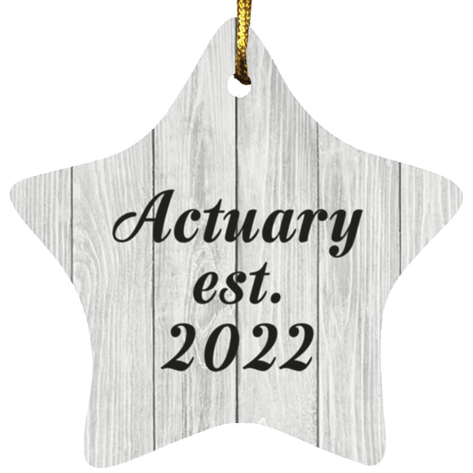 Actuary Established Est. 2022 - Star Ornament F