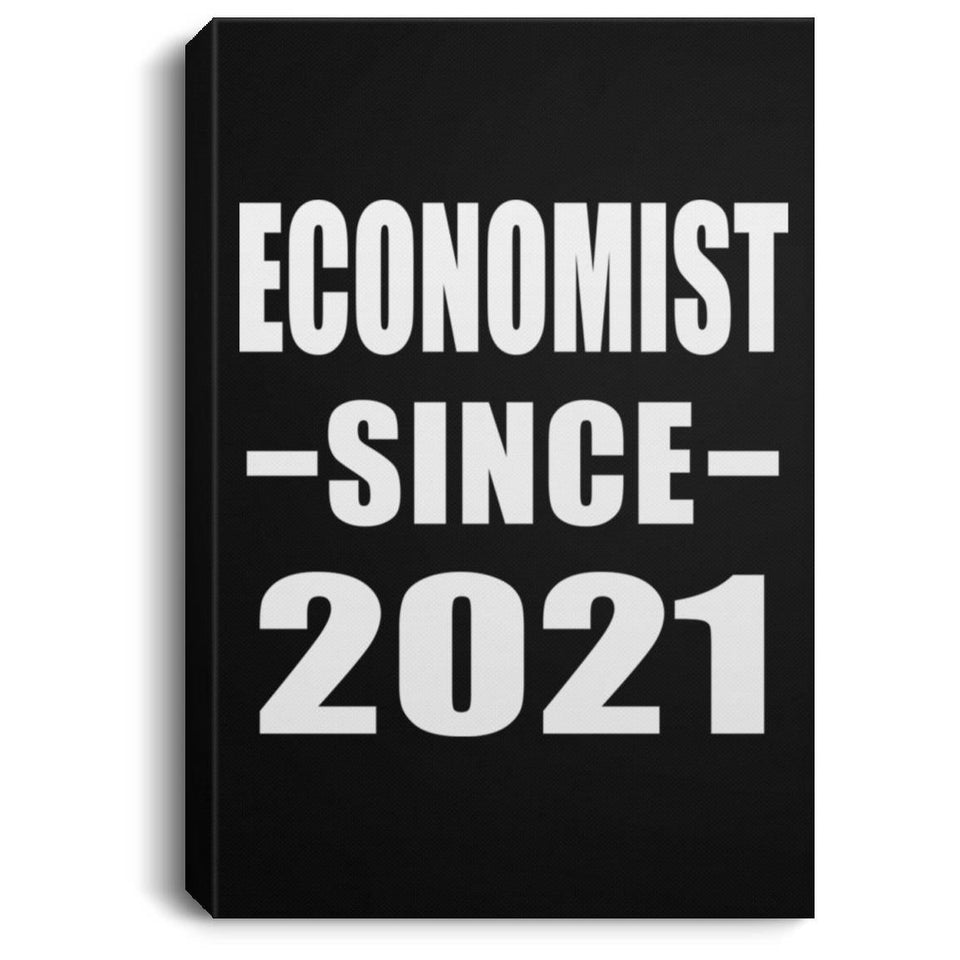 Economist Since 2021 - Canvas Portrait