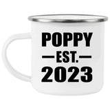 Poppy Established EST. 2023 - 12oz Camping Mug