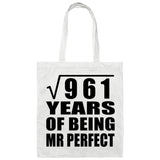 31st Anniversary Square Root of 961 Years of Mr Perfect - Tote Bag White