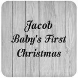Jacob Baby's First Christmas - Drink Coaster F