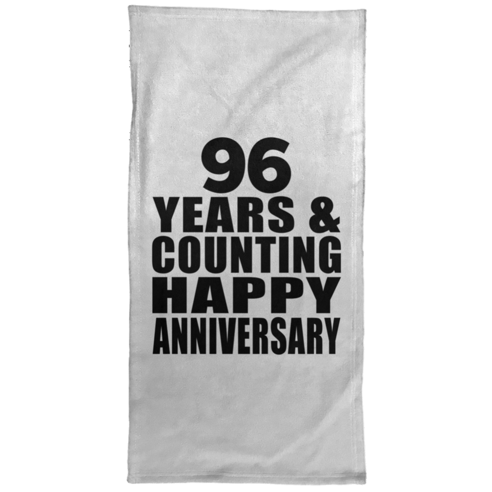Happy 96th Anniversary 96 Years & Counting - Hand Towel