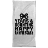 Happy 96th Anniversary 96 Years & Counting - Hand Towel