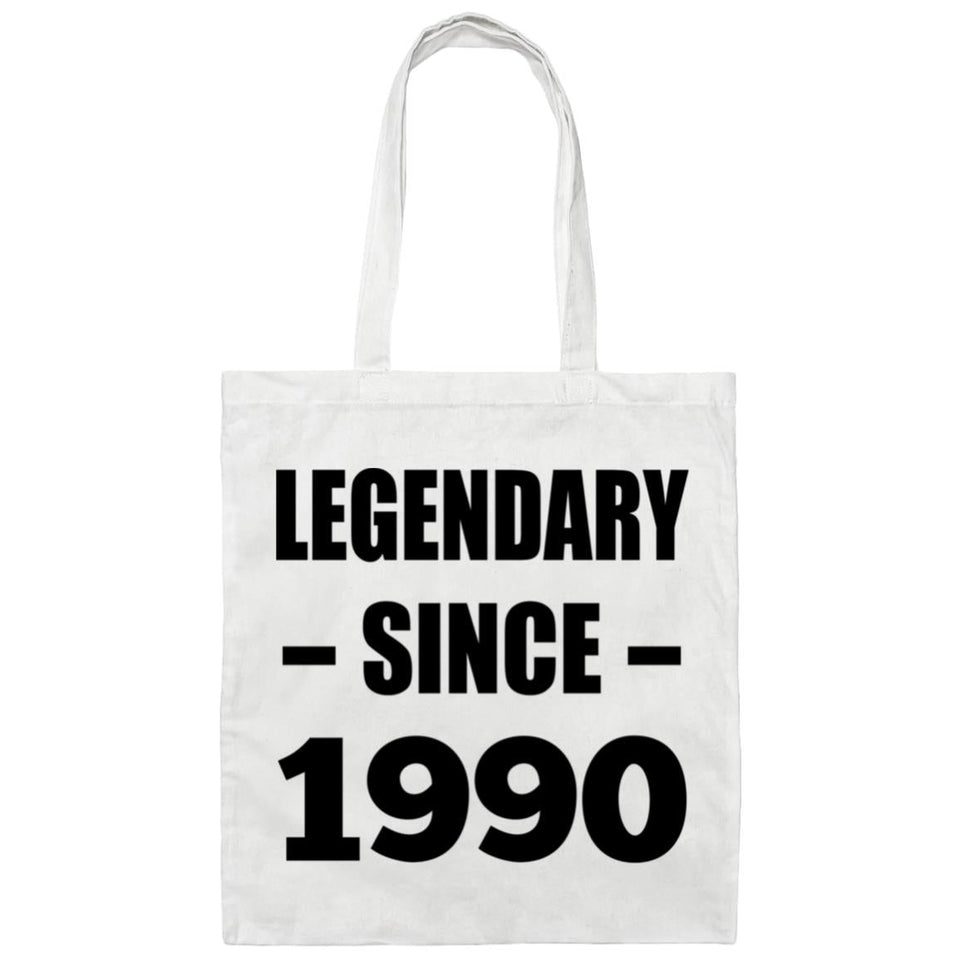 34th Birthday Legendary Since 1990 - Tote Bag White