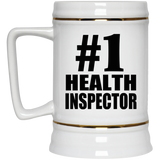 Number One #1 Health Inspector - Beer Stein
