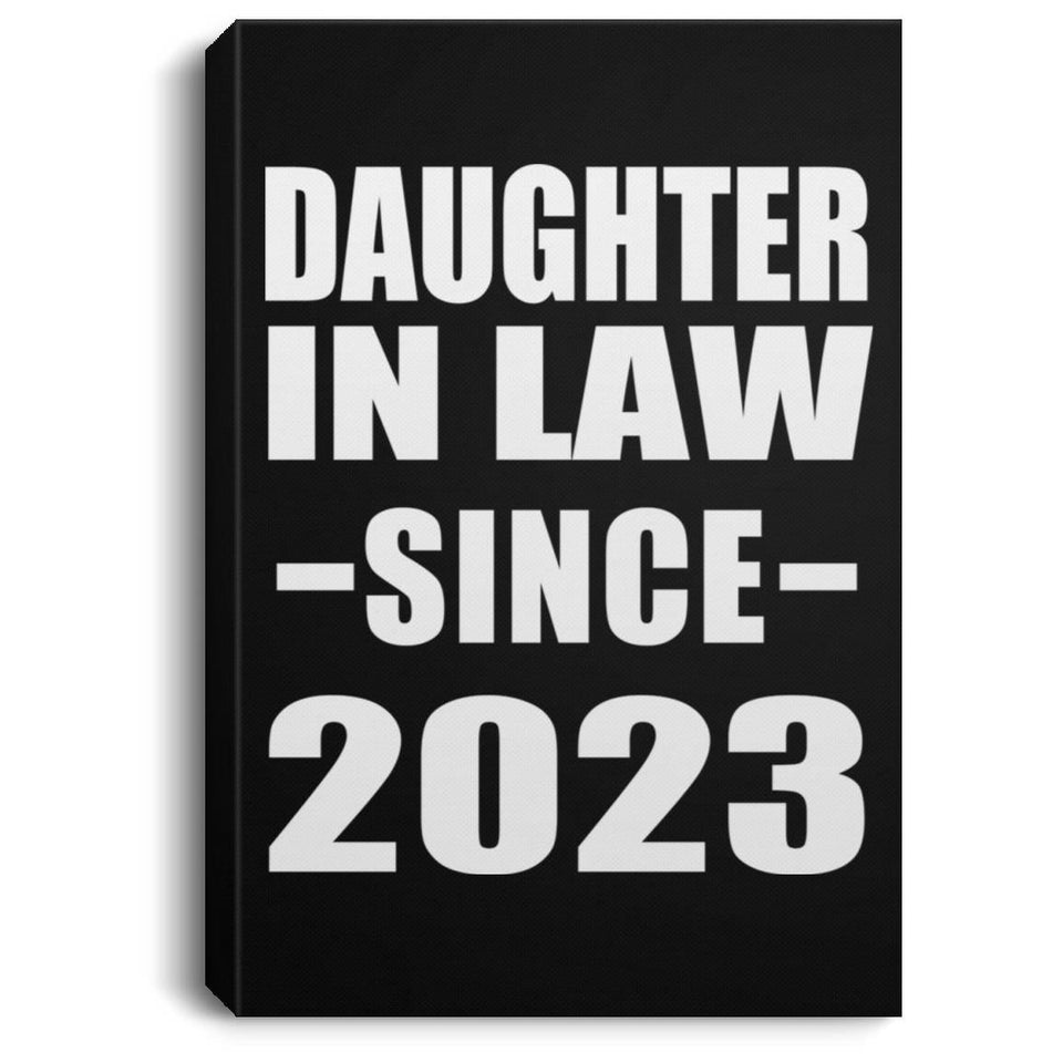 Daughter In Law Since 2023 - Canvas Portrait