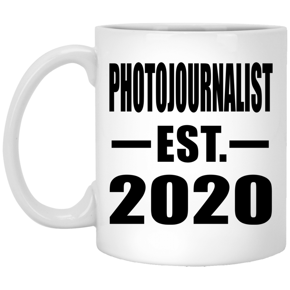 Photojournalist Established EST. 2020 - 11oz Coffee Mug
