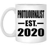 Photojournalist Established EST. 2020 - 11oz Coffee Mug