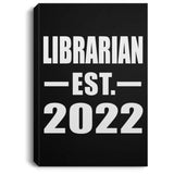 Librarian Established EST. 2022 - Canvas Portrait