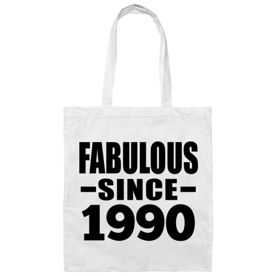34th Birthday Fabulous Since 1990 - Tote Bag White