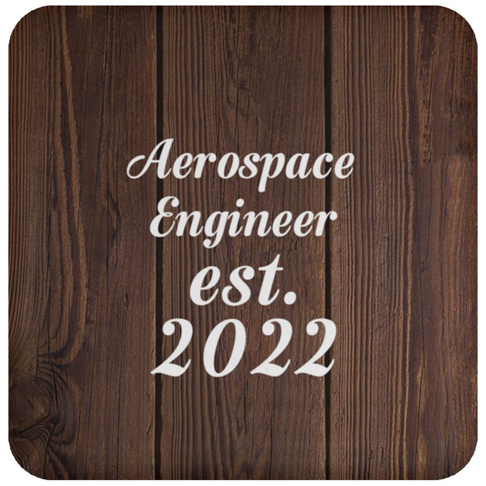 Aerospace Engineer Established Est. 2022 - Drink Coaster D