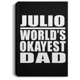 Julio World's Okayest Dad - Canvas Portrait