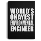 World's Okayest Environmental Engineer - Canvas Portrait