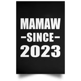 Mamaw Since 2023 - Poster Portrait
